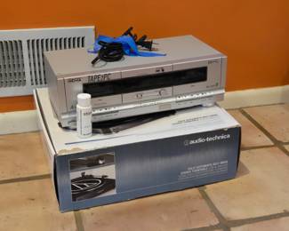 Audio Technica Record Player and Cassette to PC Converter