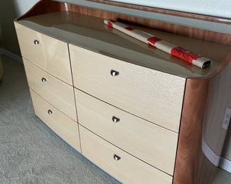 Dresser with brackets for mirror - MCM VIBE!
