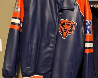 Chicago Bears Leather Jacket