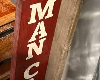 Mancave Wooden Sign