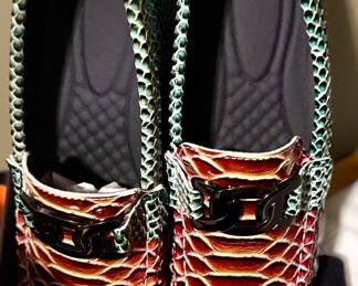Men's Designer Made in Italy Snakeskin Shoes