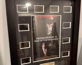 Original Terminator 3 35mm movie clips