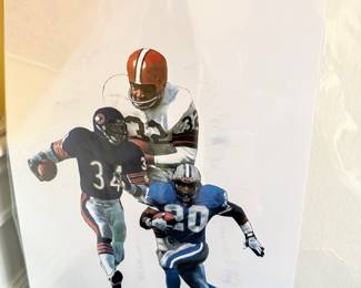 NFL Legends Lithograph