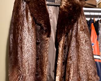 Fur Coat & Hat