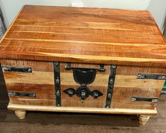 Mango Wood Storage Table