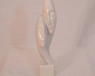 Devotion Figurine Statue - modernist, Cycladic art style