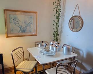 Vintage Folding Dinette Set