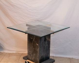 Marble side table