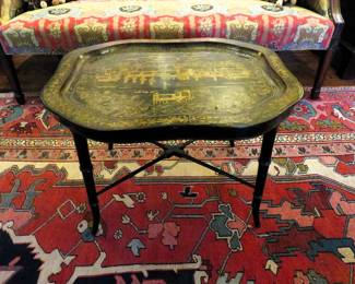 19th cent. Chinese export tray table