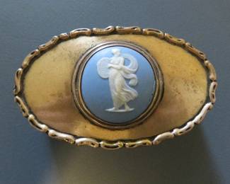 Wedgewood sterling trinket box