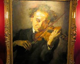 (BID ITEM) Edmund Pick-Morino "Violinist"