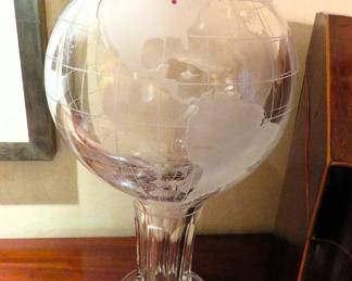 Karl Kuller crystal globe