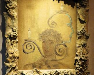 (BID ITEM) Nicolas Africano "Woman with Sculpture"