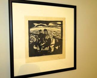 Laszlo Matulay woodcut