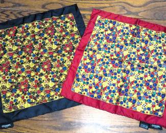 Chanel silk handkerchiefs