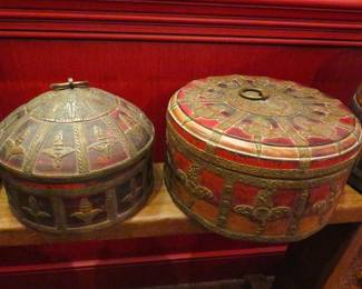 Antique Indian Betel Nut boxes