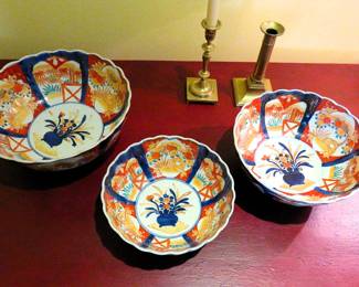 19th cent. Imari bowls