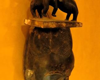 Ivory Coast Zaouli Guro mask
