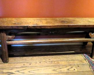 19th cent. Chinese Shangxi farmhouse bench