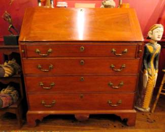 (BID ITEM) 19th cent. Chippendale desk
