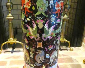 Chinese Qianlong umbrella stand
