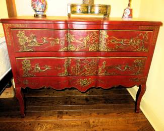 Amy Howard Chinoiserie chest of drawers