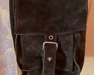Miu Miu suede mini backpack