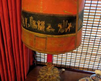 17th cent. Spanish candlestick repurposed as lamp