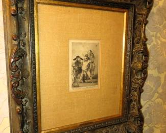 Francisco De Goya "Los Caprichos" plate 76 museum impression