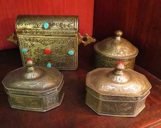 Nepalese trinket boxes