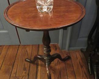 George III mahogany tea table