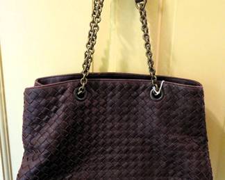 Bottega Venetta intrecciato shopper bag