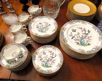 Minton "Emperor's Garden" settings