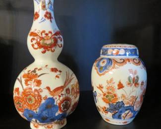 Delft Pijnacker vases