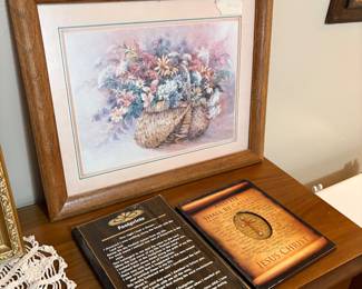 Office off kitchen - miscellaneous on piano top