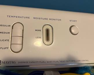 Maytag Dryer in laundry room