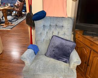 Upholster chair in same bedroom