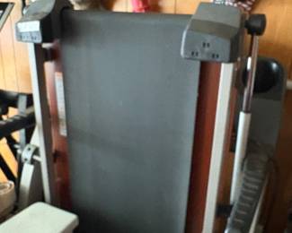 Garage - another picture of treadmill 