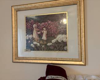 Bedroom - framed picture 