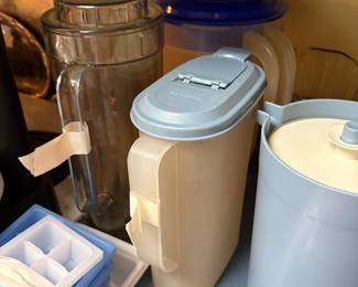 Kitchen - drink containers - some Tupperware
