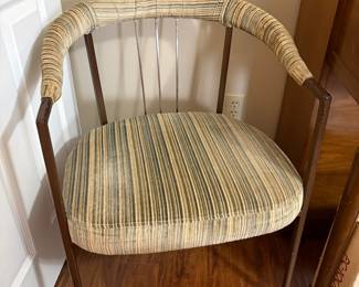 Office off kitchen - vintage chair 
