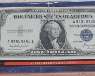 1935 $1.00 Silver Certificate 