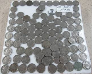 100 - Buffalo Nickels