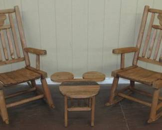 Wood Porch Set - Mickey Mouse Designs