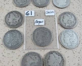 Morgan Silver Dollars