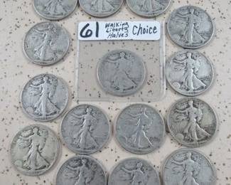 Walking Liberty Half Dollars