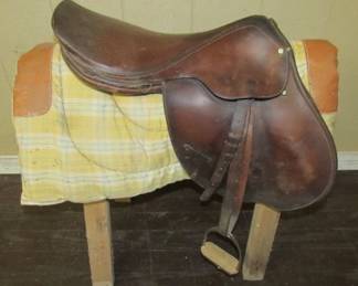 English Riding Saddle Made By Borelli