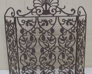 Cast Iron Fireplace Screen 