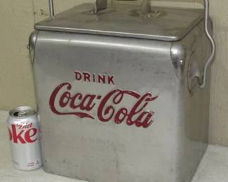 Small 1950's Coke Cooler