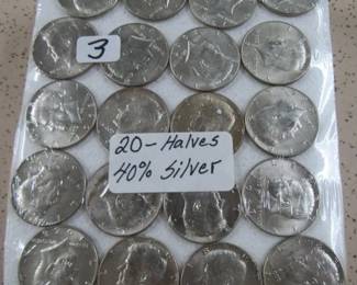 40% Silver Half Dollars